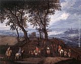 Travellers on the Way by Jan the elder Brueghel